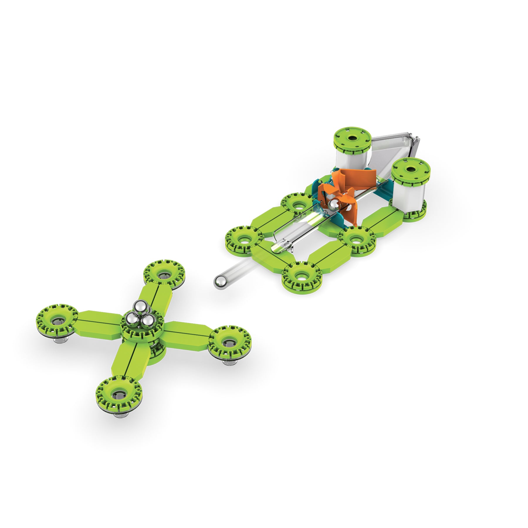Mechanics Challenge, Goal, Magnetic Building Set, 96 Pieces
