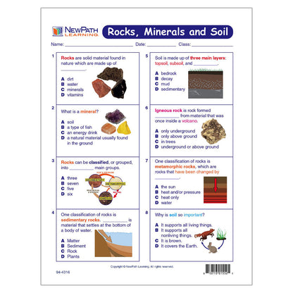 Rocks, Minerals & Soil Learning Center