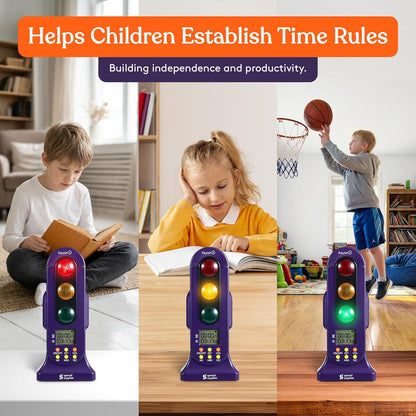 Special Supplies Stoplight Timer - Countdown - Use for Sensory Rooms, Schools, and Bedrooms