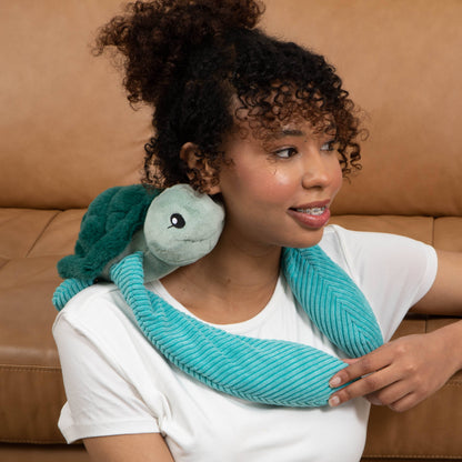 Sidney Weighted Sea Turtle Plush, Warmable Sensory Hug