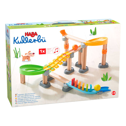 Kullerbu Melody Dominoes Set - Musical Wooden Ball Track