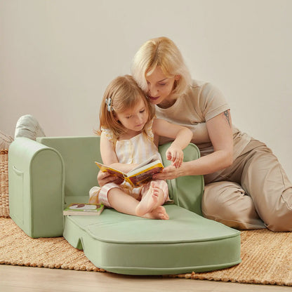 Tiny Land® GentleSnug Kid Chair - Sage