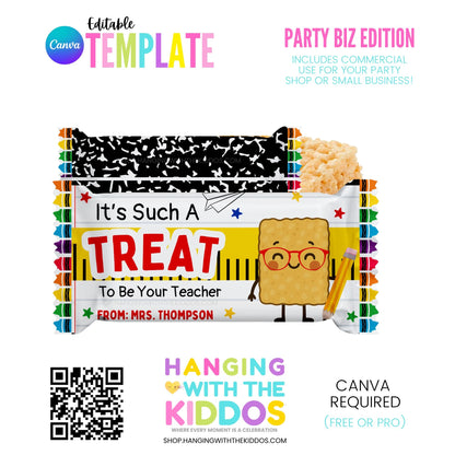 Back to School Label Bundle | Editable Canva Templates