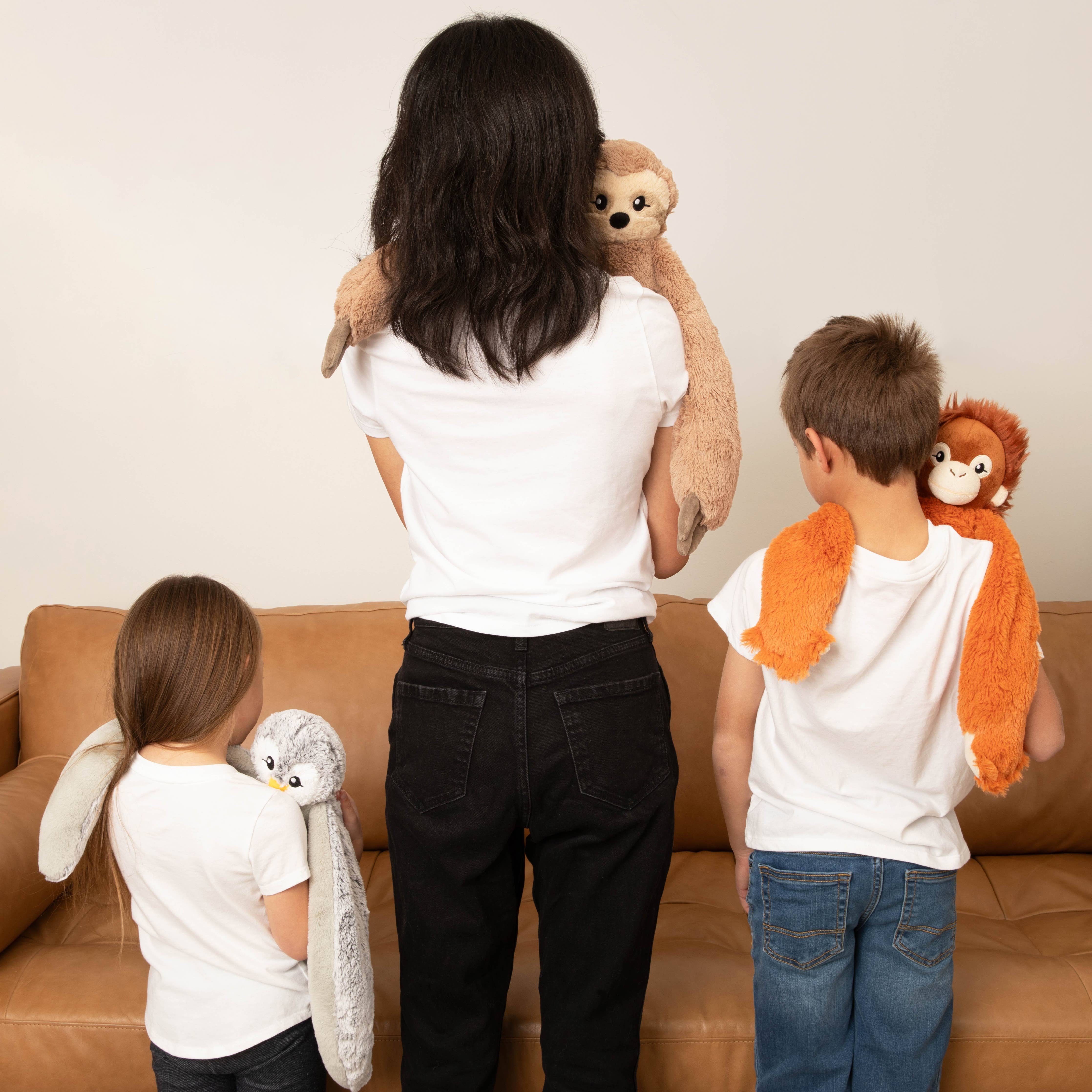Ollie Weighted Orangutan Plush, Warmable Sensory Hug
