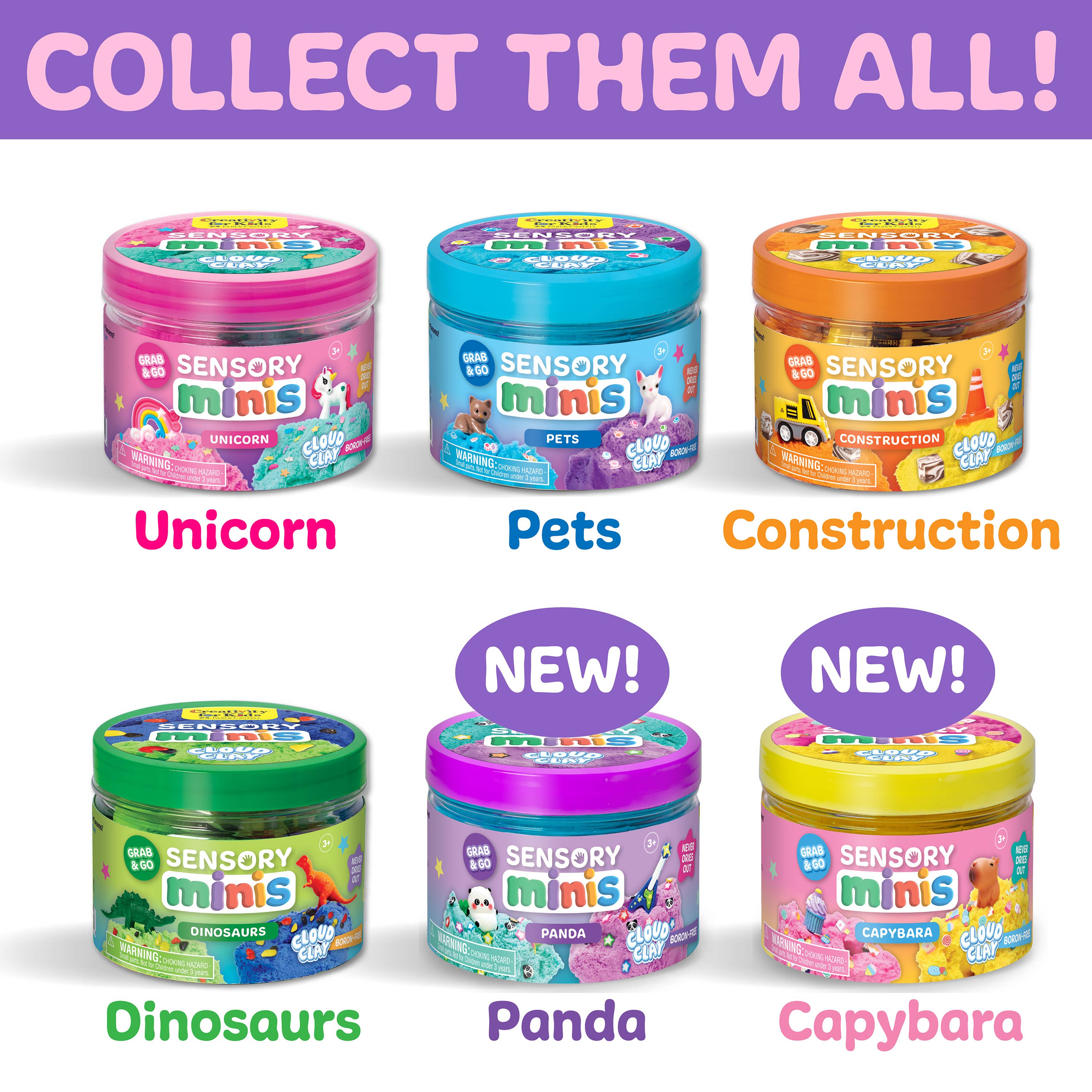 Sensory Mini Play Kit Jar Capybara