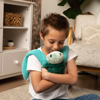 Sidney Weighted Sea Turtle Plush, Warmable Sensory Hug