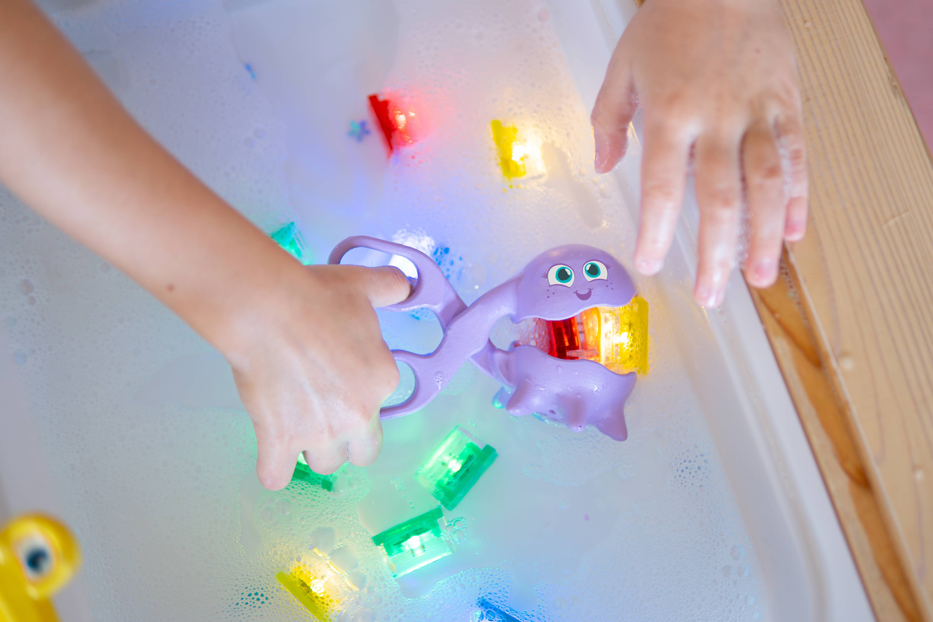 Under The Sea Sensory Glo Cubes and Tools