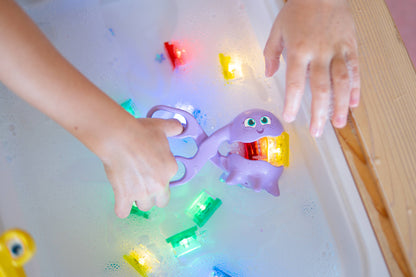 Under The Sea Sensory Glo Cubes and Tools