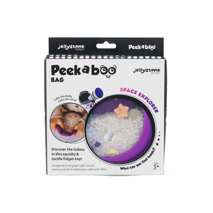 Sensory Peekaboo Bag: Galaxy