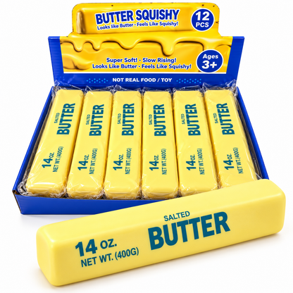 Jumbo Butter Squishy Fidget Toy QTY 1pc