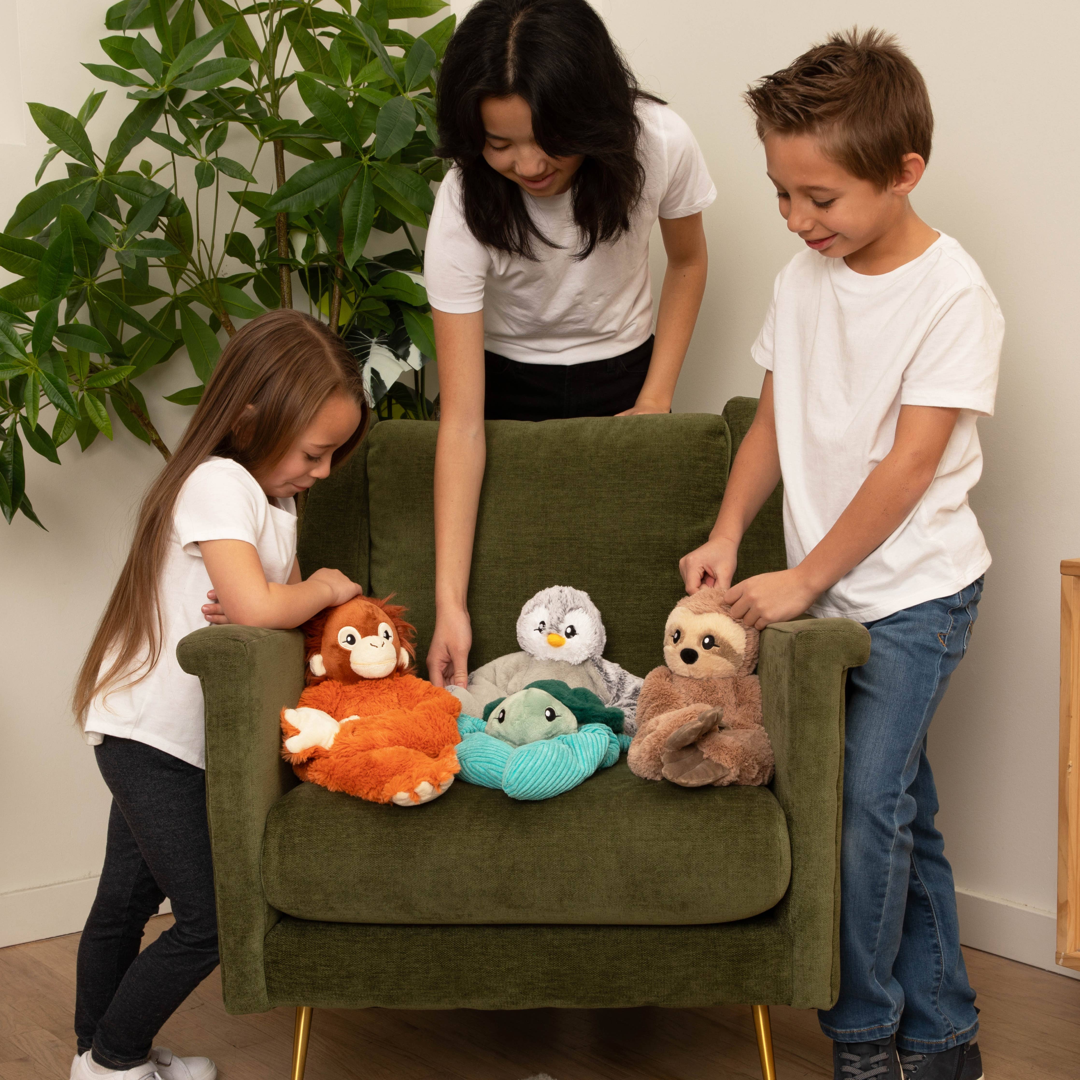 Sidney Weighted Sea Turtle Plush, Warmable Sensory Hug
