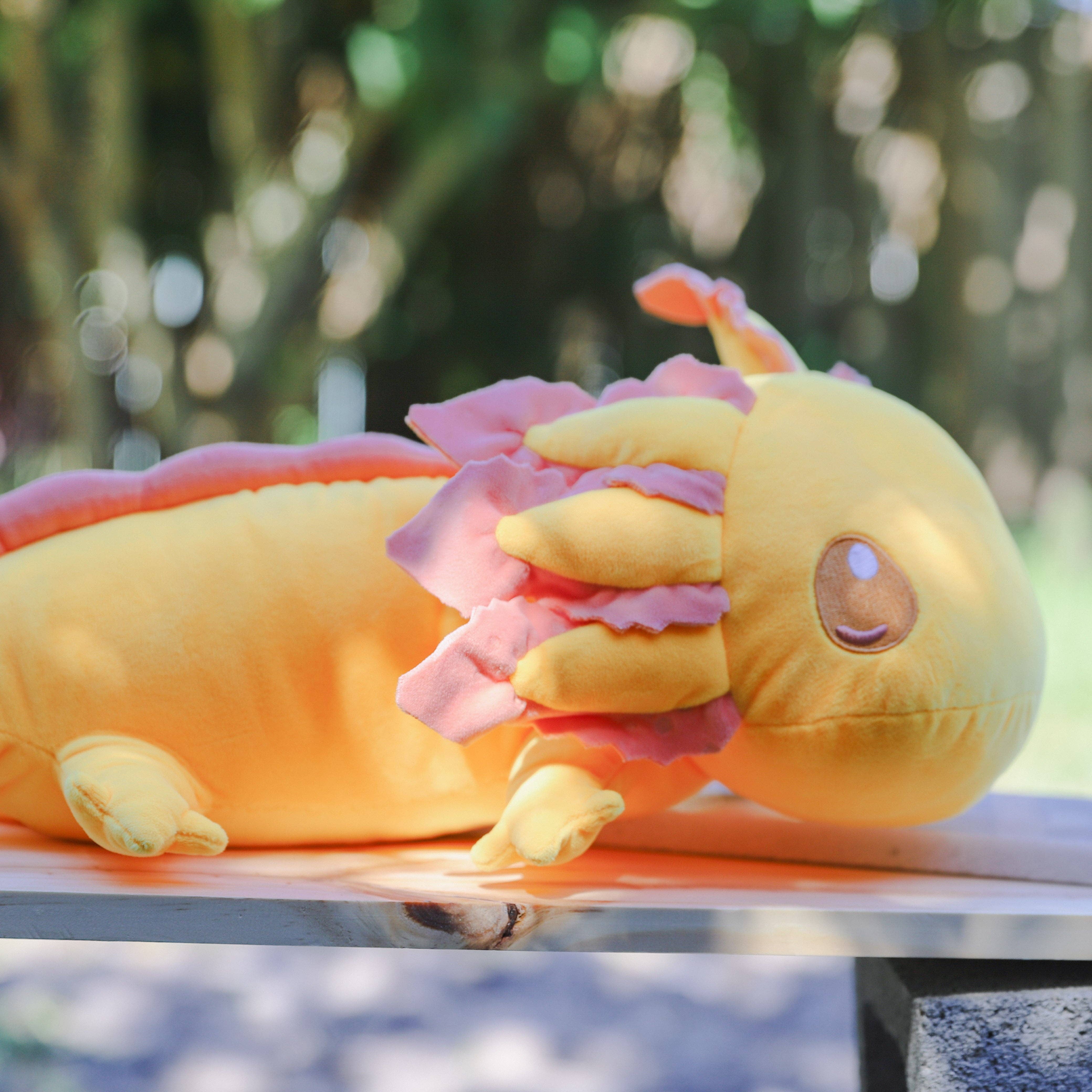 2lb Weighted Axolotl Plush