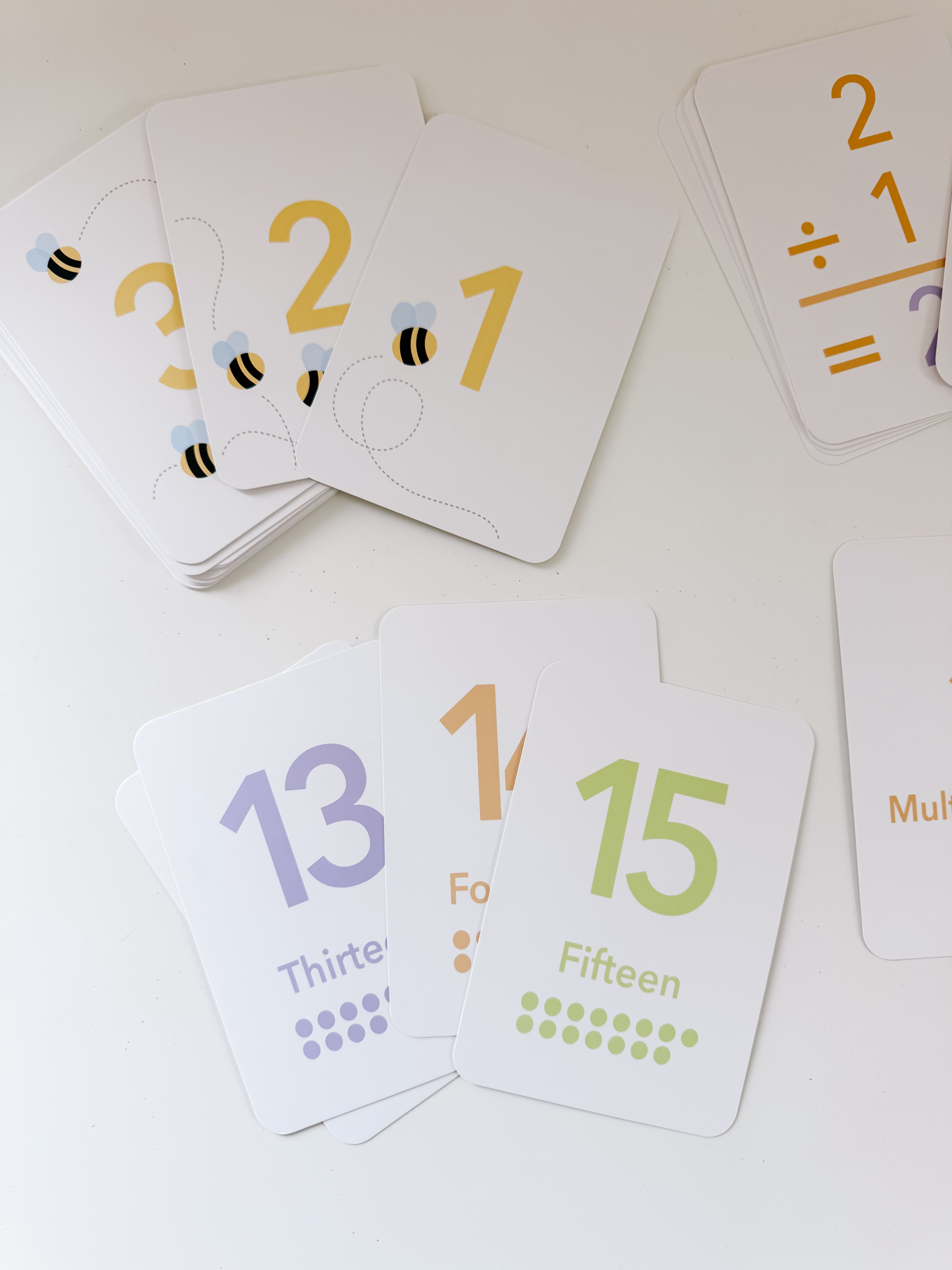 Math Flashcards Bundle