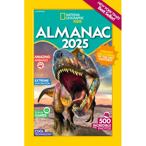 National Geographic Kids Almanac 2025 - Hardcover