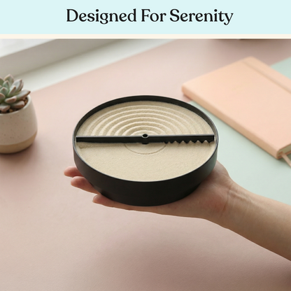 Special Supplies Sensory Sand Spinner for Kids and Adults, Great for playrooms, Sensory Rooms, Schools, Hours of Fun - Black