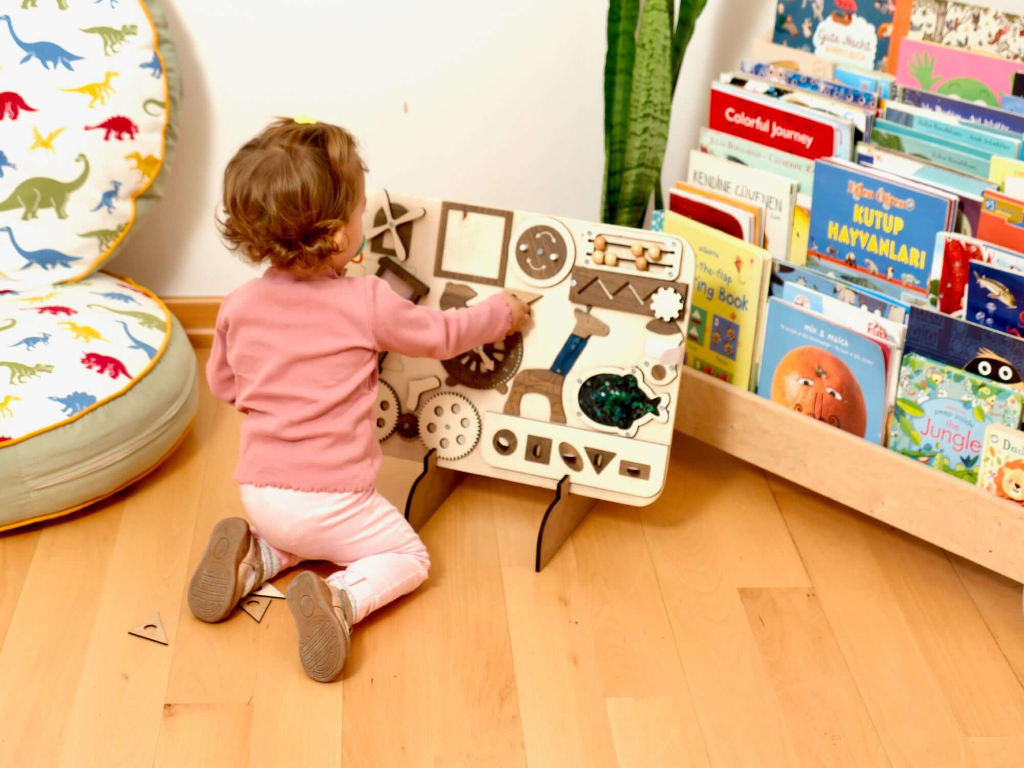 Wooden Busy Board