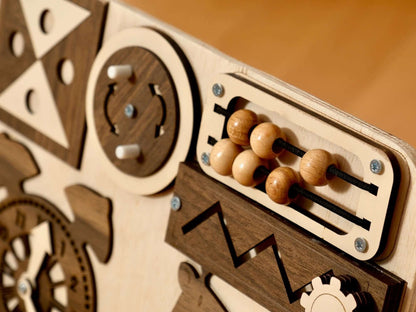 Wooden Busy Board