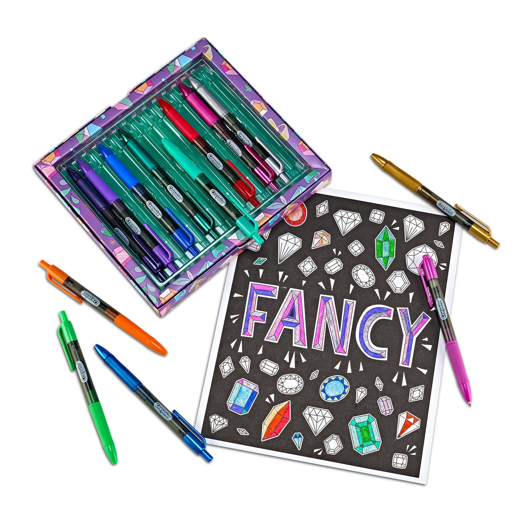 Matte & Shimmer Gel Ink Pens