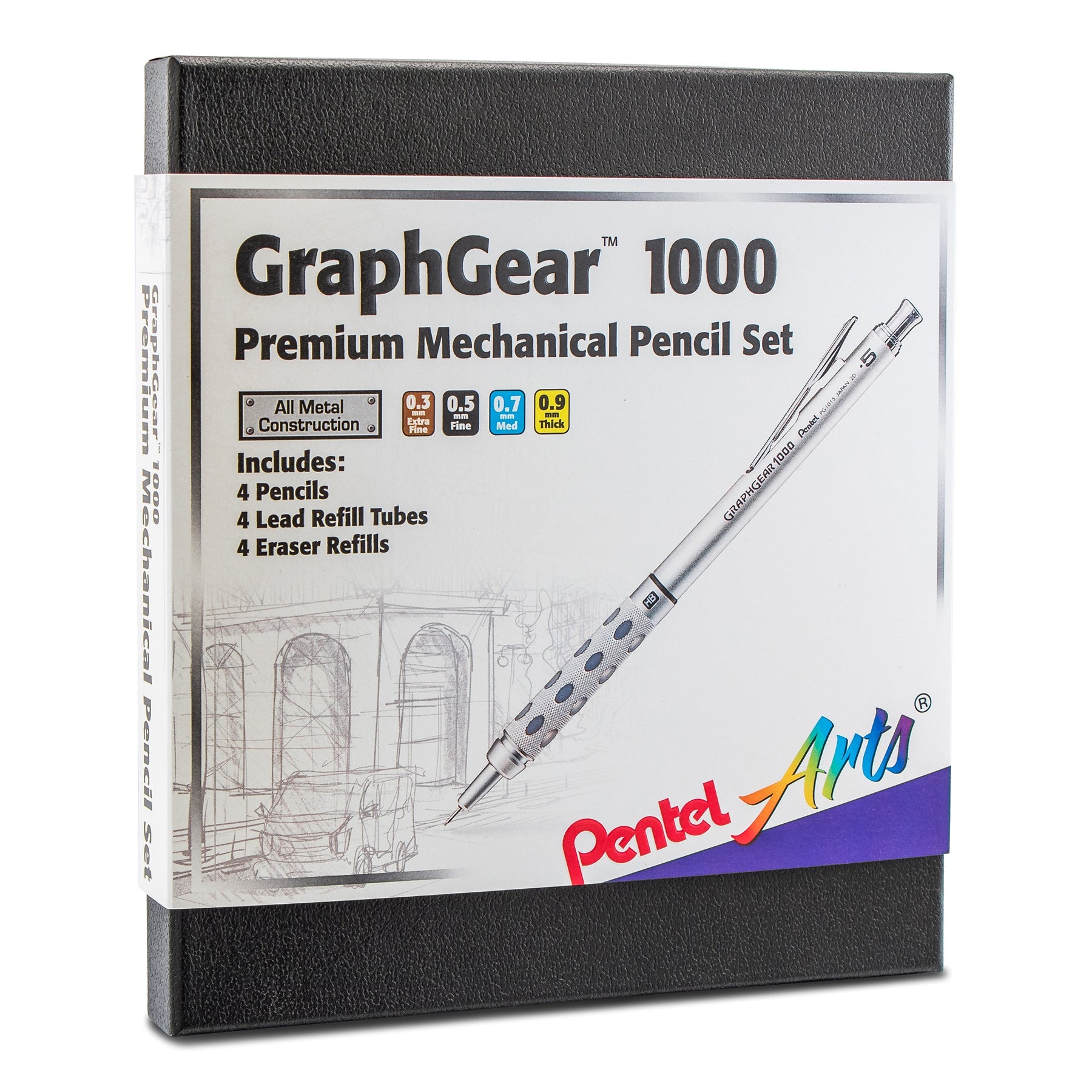 GraphGear 1000 Premium Mechanical Drafting Pencil Set