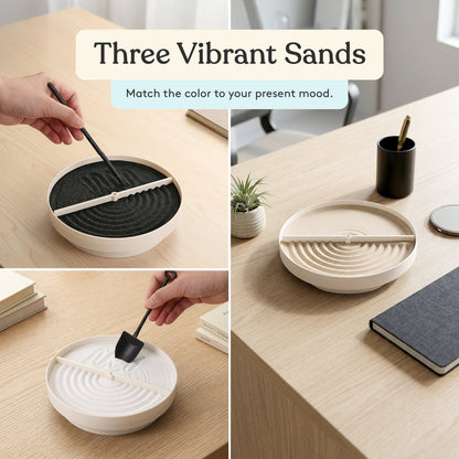 Special Supplies Sensory Sand Spinner for Kids and Adults, Great for playrooms, Sensory Rooms, Schools, Hours of Fun - Black