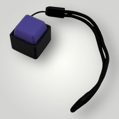 1 Mechanical Keyboard Fidget Clicker Toy Keychain