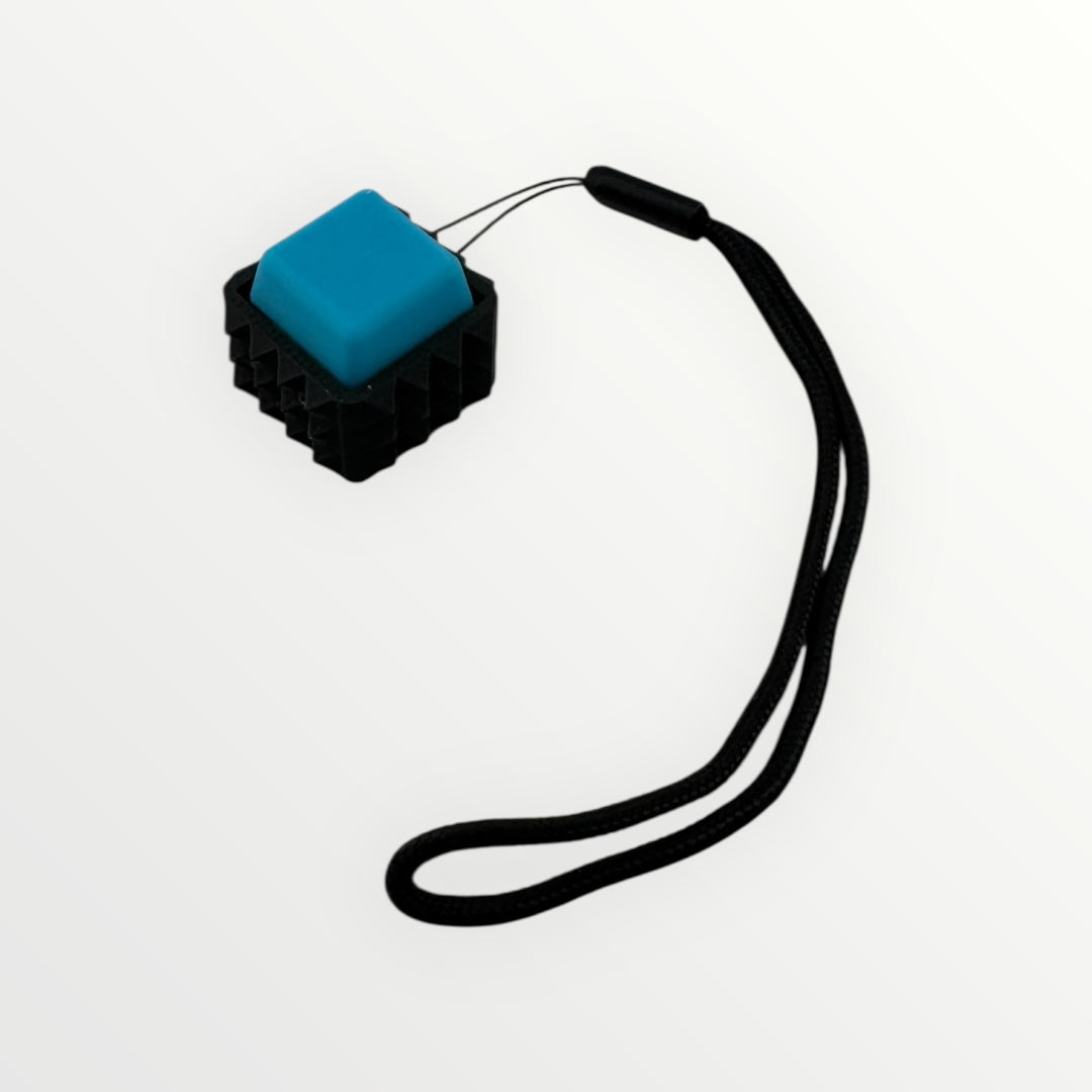 1 Spiky Mechanical Keyboard Fidget Toy Keychain