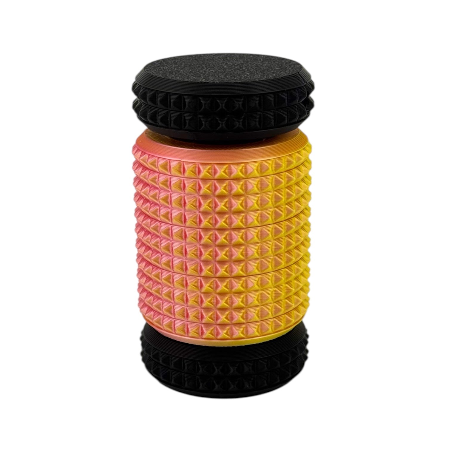 Pink Lemonade Dual Color PrismaRoll - Textured Sensory Keychain Fidget