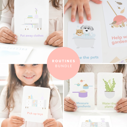 Routines Flashcards Bundle