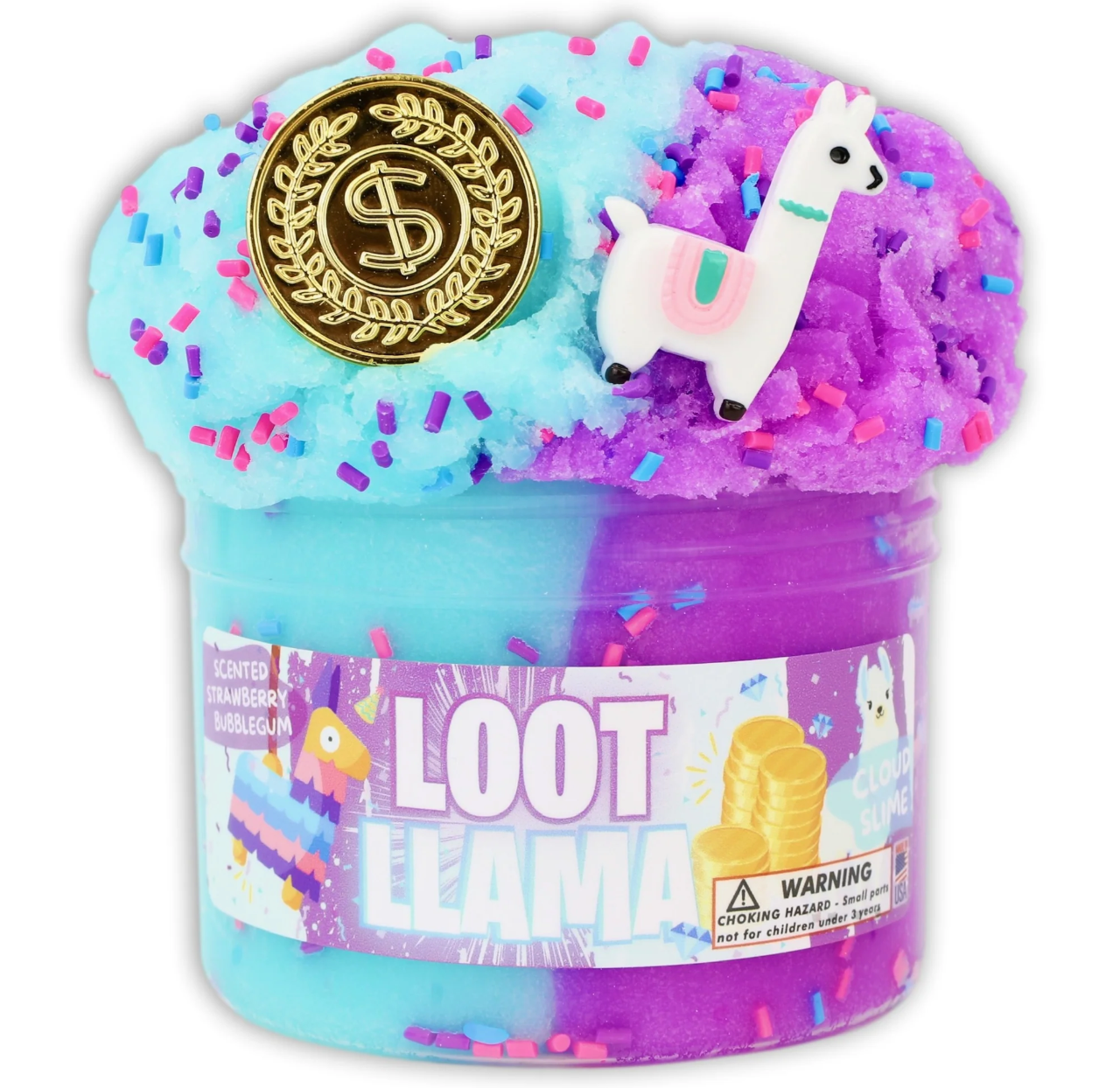 Loot Llama Cloud Textured Slime