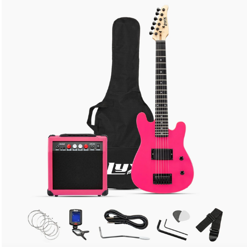 Beginner 3/4 Electric Guitar Curriculum Kit - Pink
