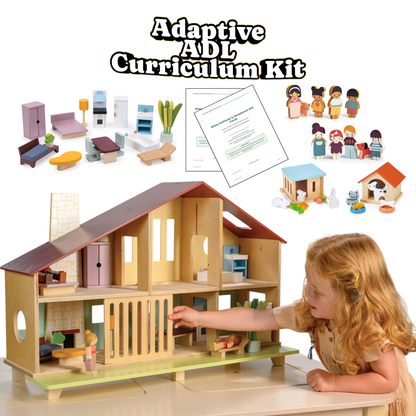 PreK+ ADL Skill Building Set - Cedar Chalet