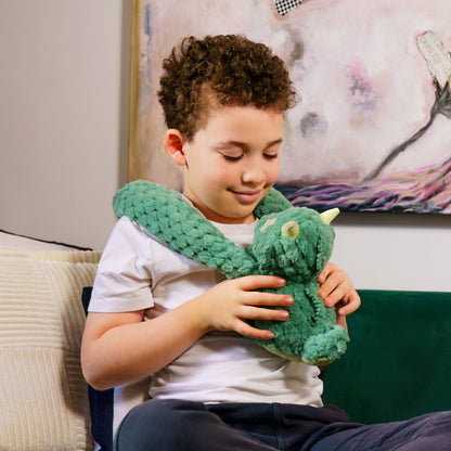 Zephyr Weighted Dragon Plush, Warmable Sensory Hug