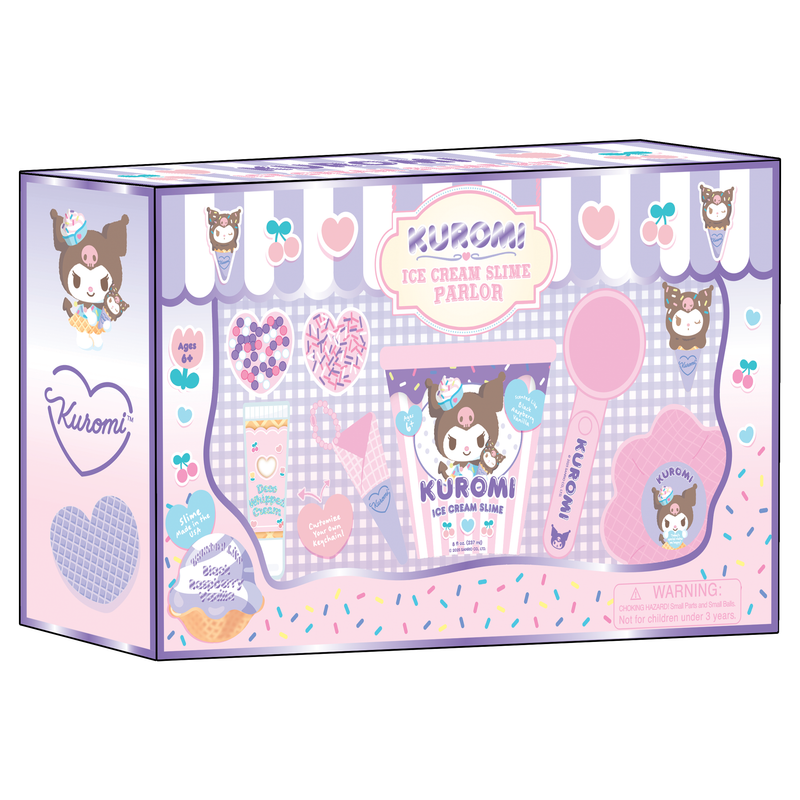Sanrio® Kuromi™ Ice Cream Slime Kit