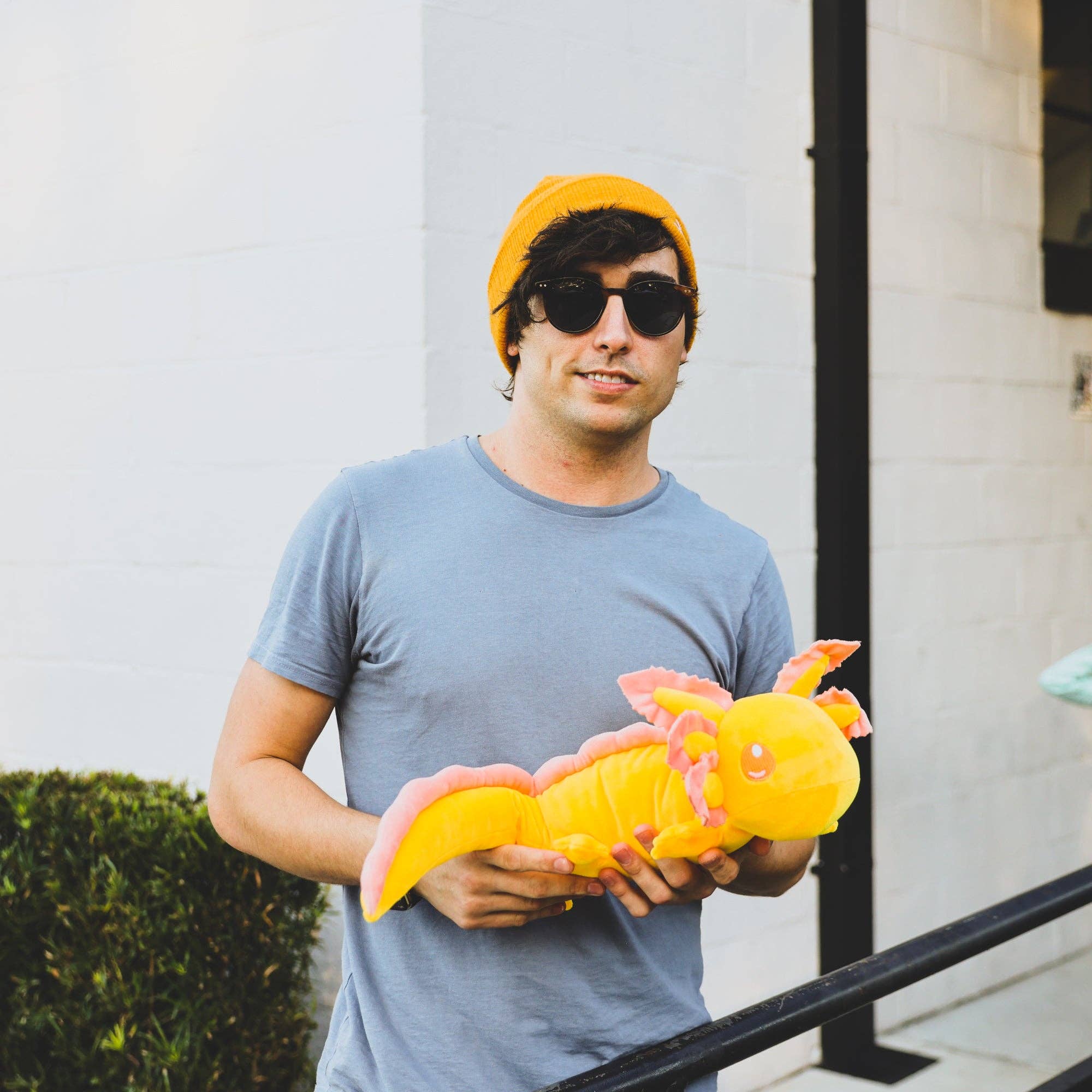 2lb Weighted Axolotl Plush
