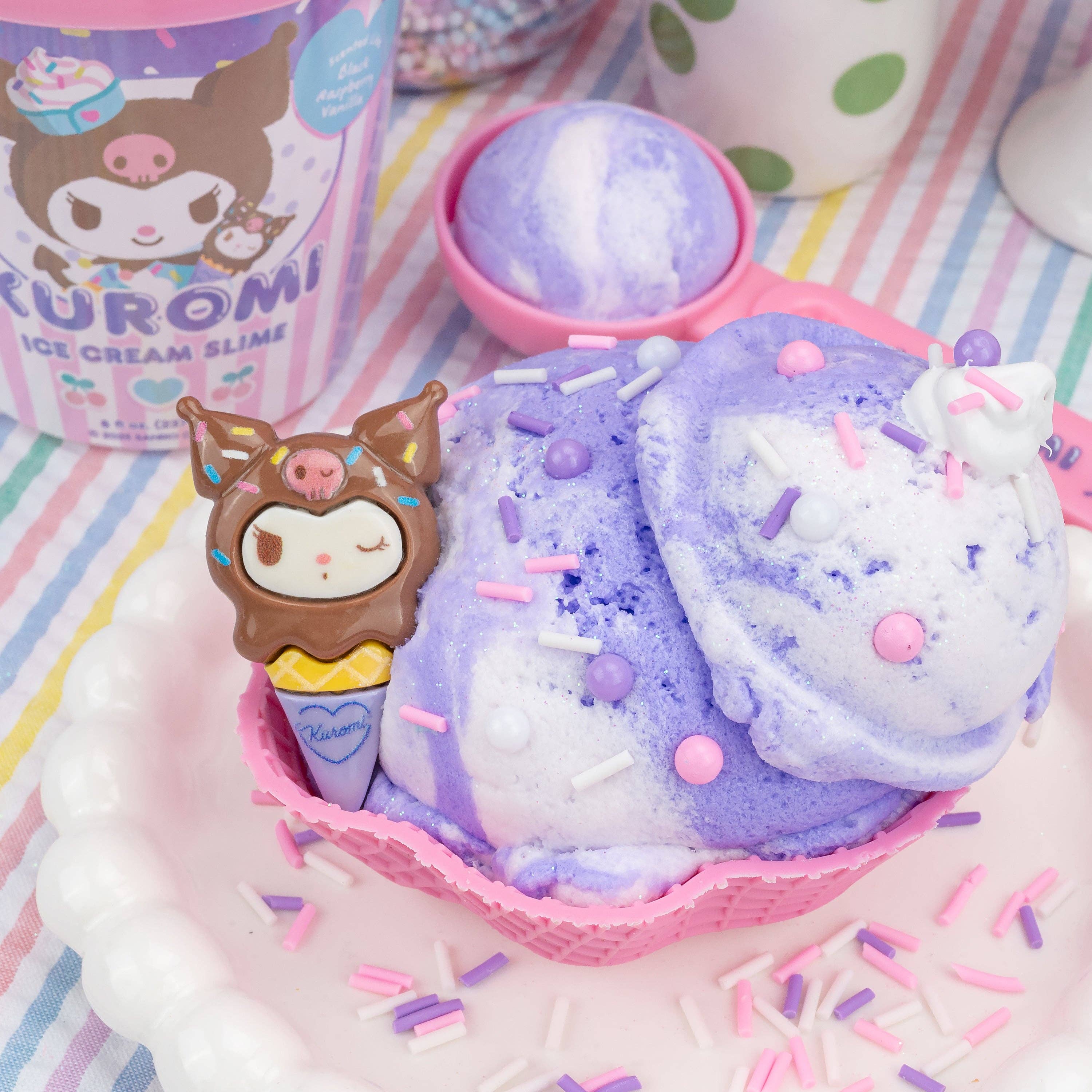 Sanrio® Kuromi™ Ice Cream Slime Kit