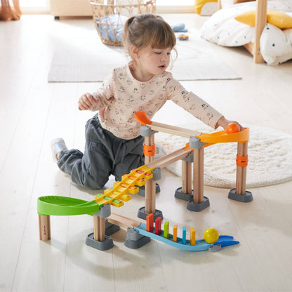 Kullerbu Melody Dominoes Set - Musical Wooden Ball Track