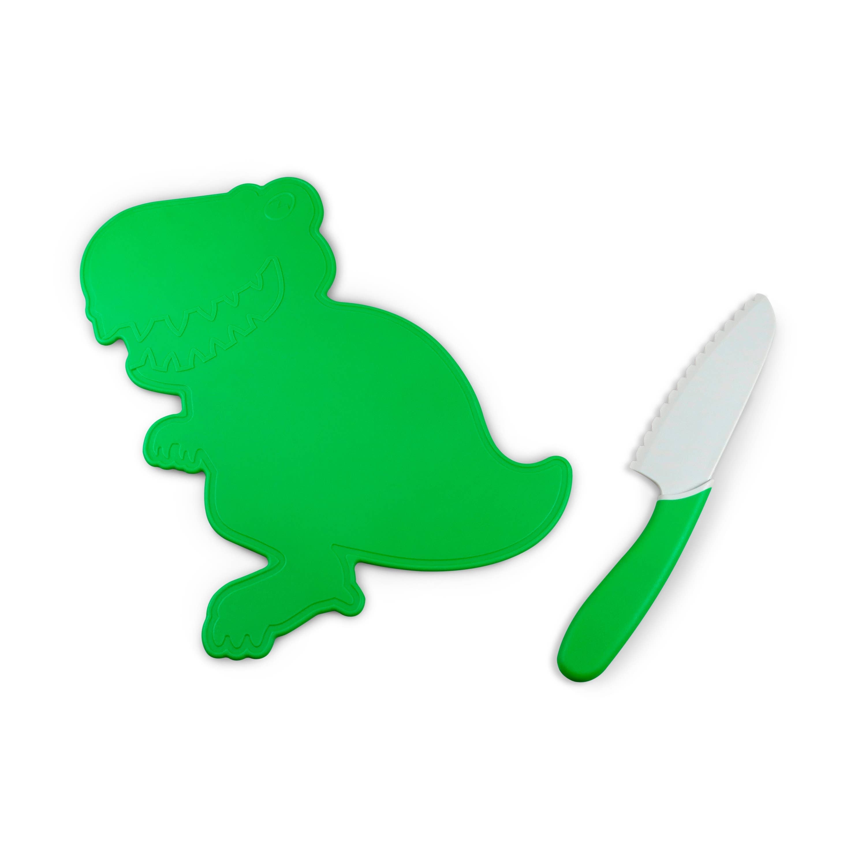 Life Skills: Dino Adventures Cutting Board and Knife Set
