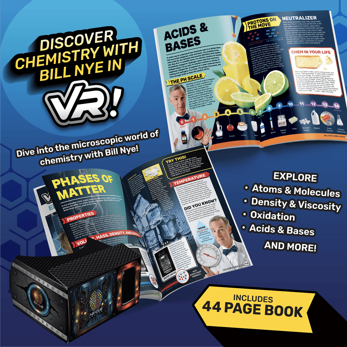 Bill Nye's Virtual Reality Chemistry Kit - CHEM LAB VR