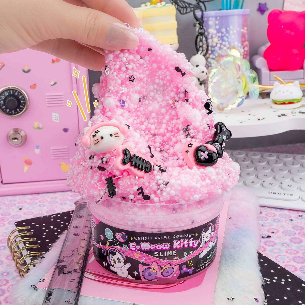 E-Meow Kitty Signature Dome™ Slime