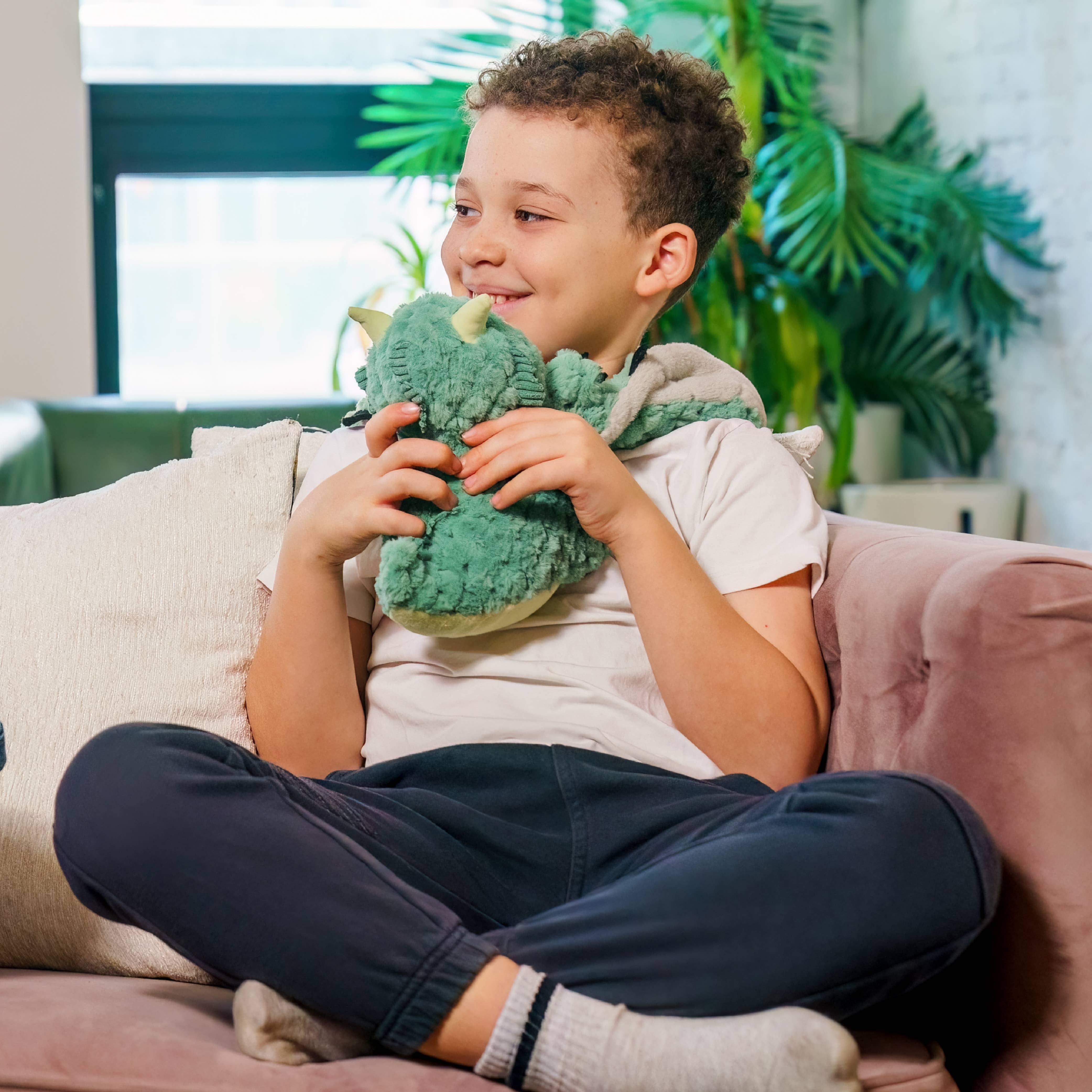 Zephyr Weighted Dragon Plush, Warmable Sensory Hug