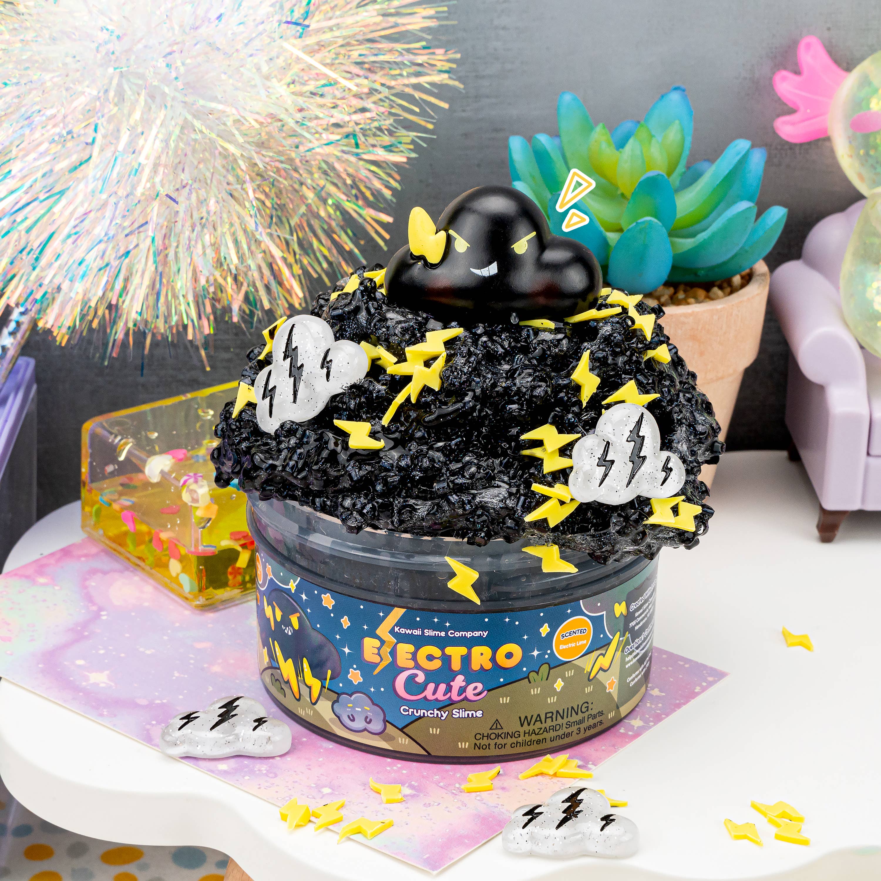 Electro-Cute Crunchy Bingsu Slime