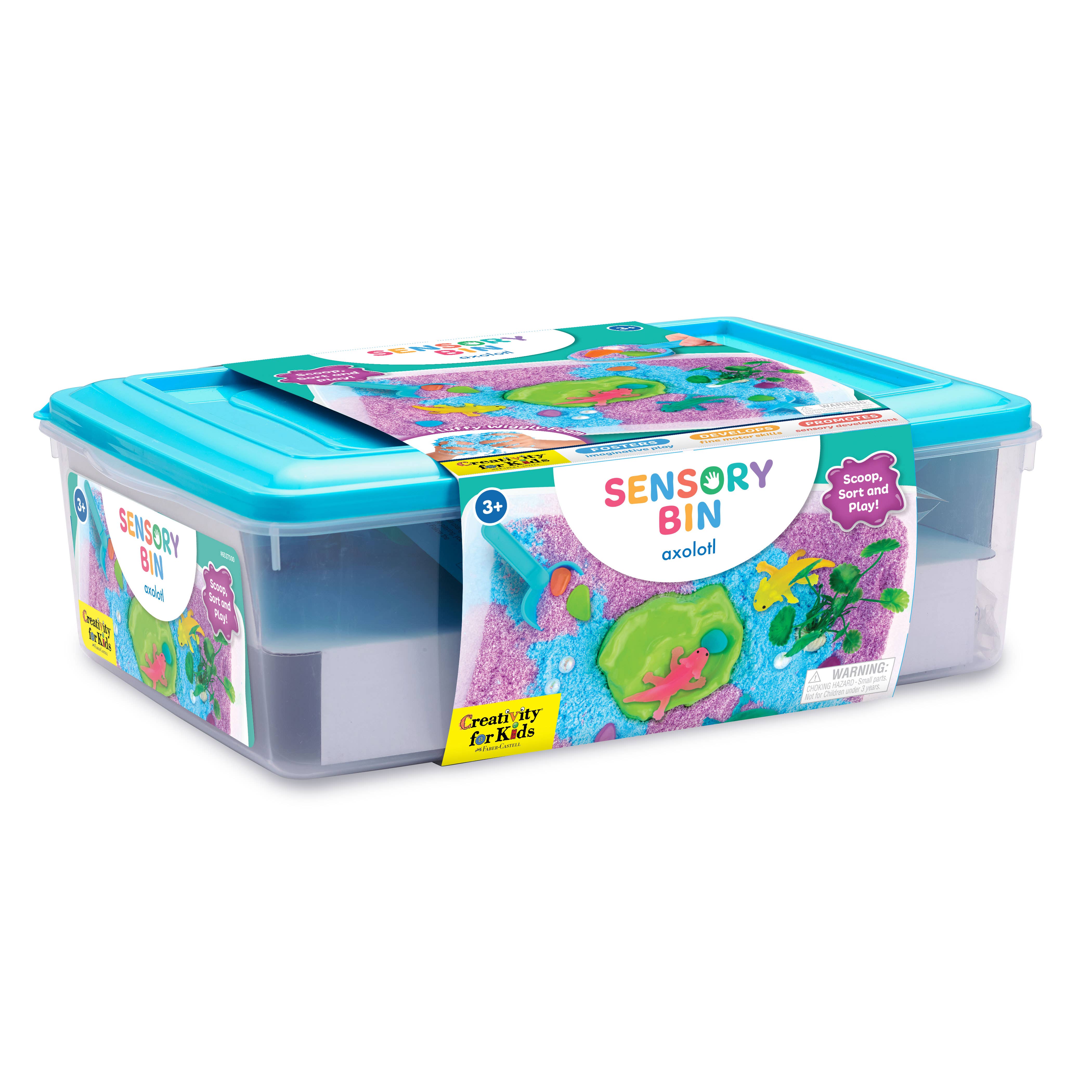 Sensory Bin Axolotl Activity Bin