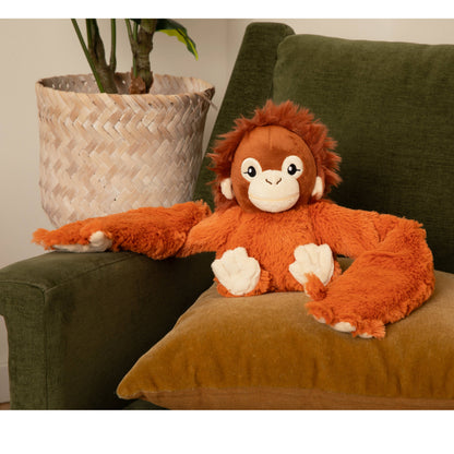Ollie Weighted Orangutan Plush, Warmable Sensory Hug