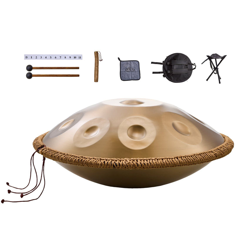 Handpan Drum 22in & 9 Notes K-12 Curriculum Kit