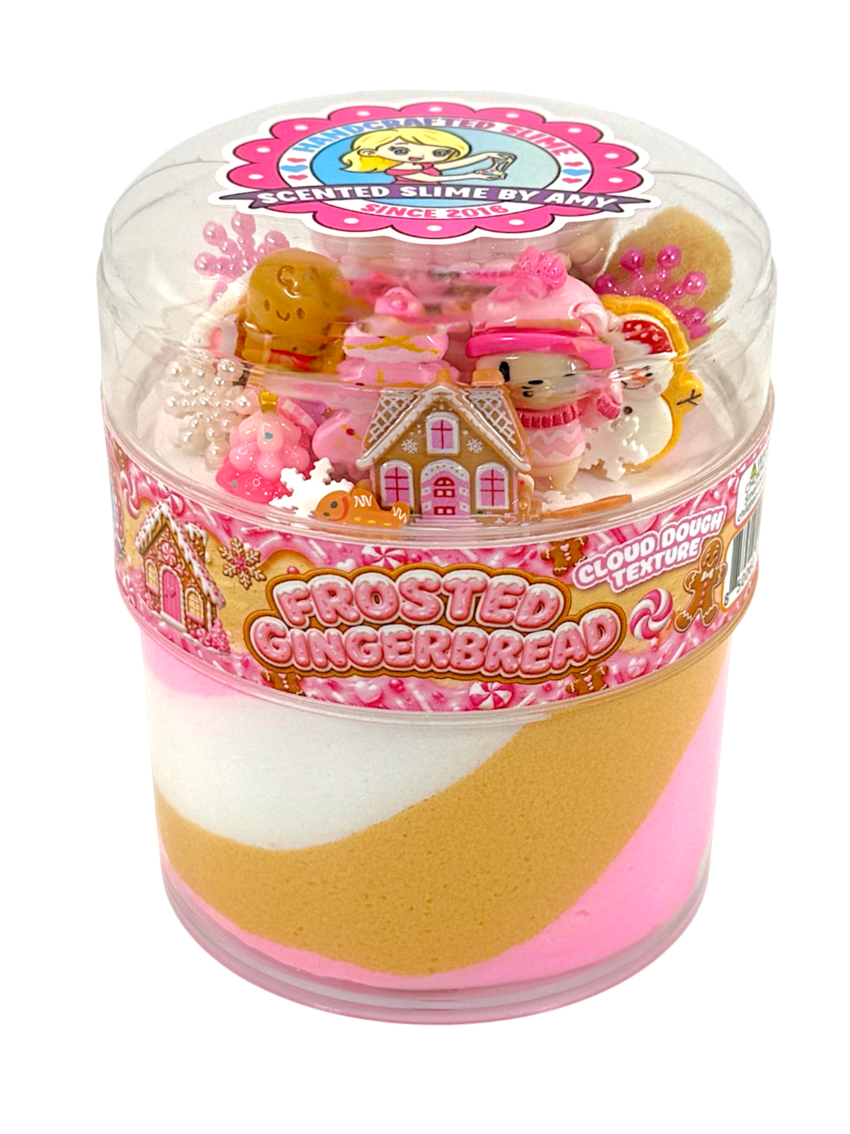 Frosted Gingerbread Slime