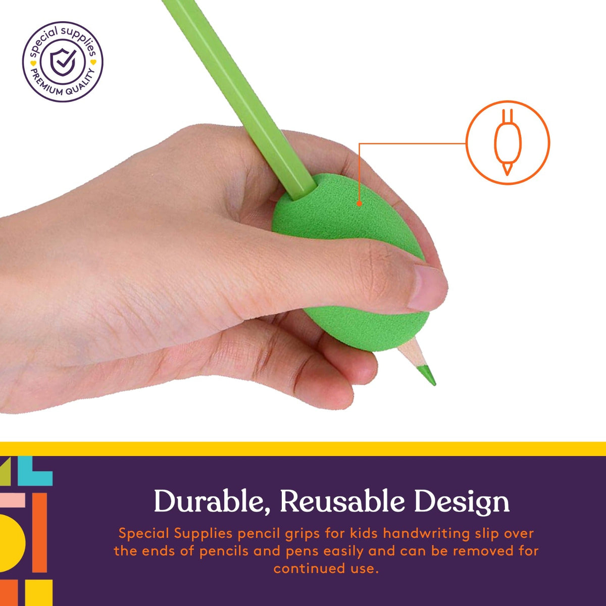 Pencil Egg Grips (6 Pack)