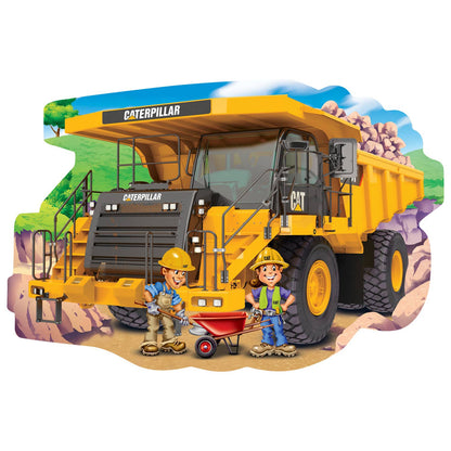 CAT - Dump Truck 36 Piece Floor Puzzle