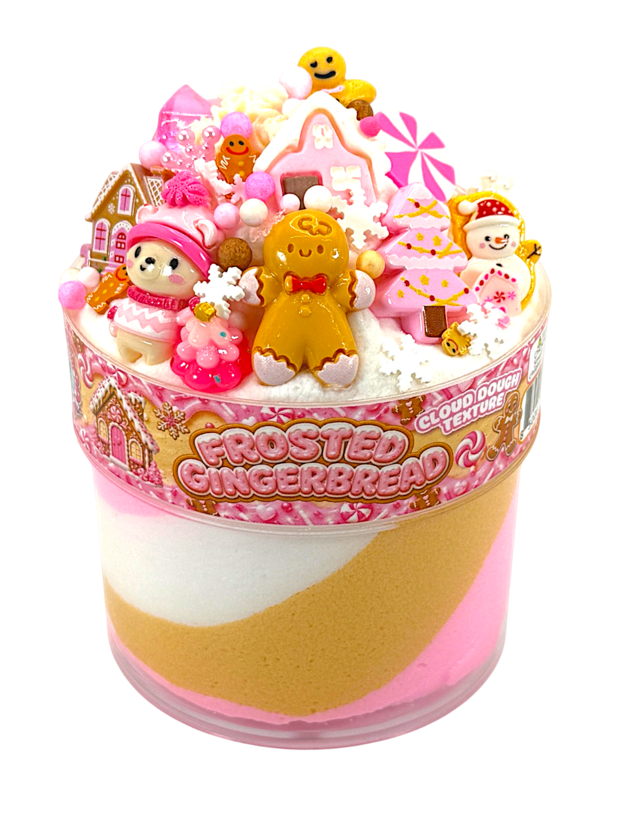 Frosted Gingerbread Slime
