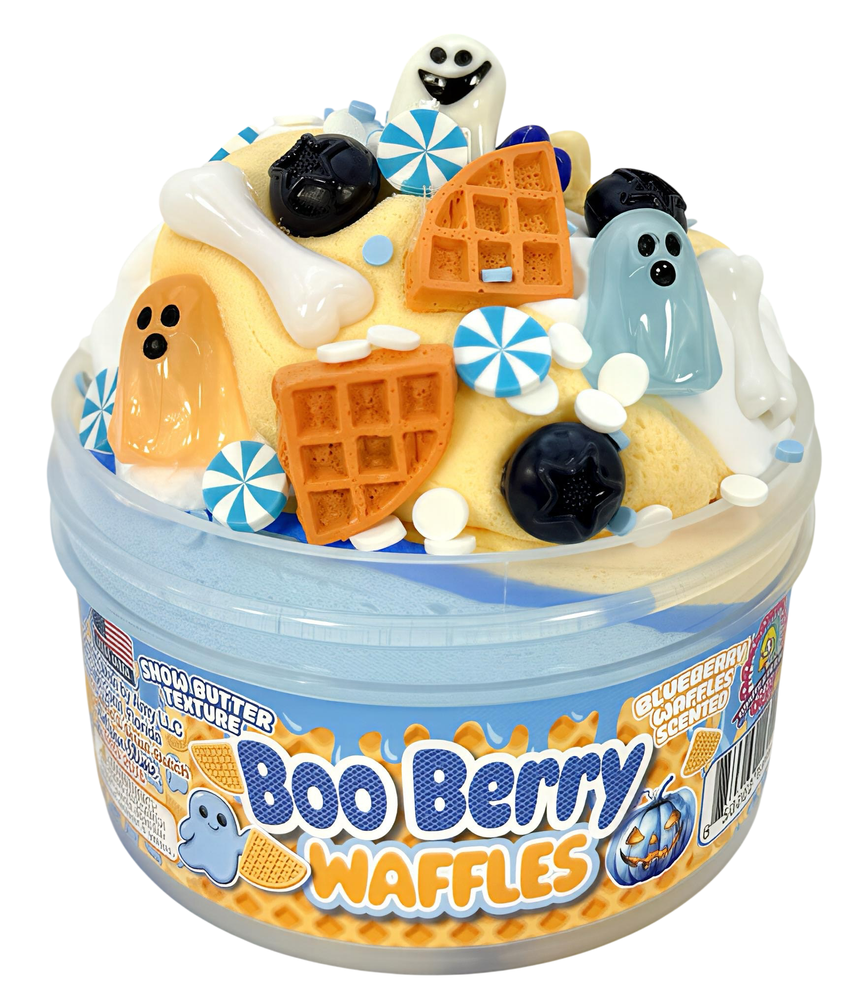 Boo-Berry Waffles Slime