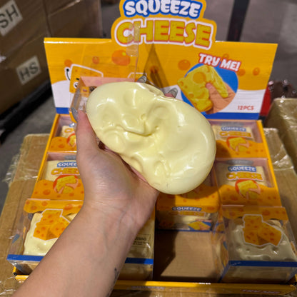 Large Square Cheese Fidget Qty 1pc